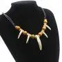 Scddboy Jungle Necklace Caveman or Prehistoric Necklace for Indian Tribe Prayer