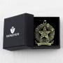 KANGSHUN JoJo Bizarre Adventure Golden Wind Necklace Jewelry - JoJo Stand Arrow Requiem Arrow Pendant with Gift Box, Professional Quality, for Boys Girls