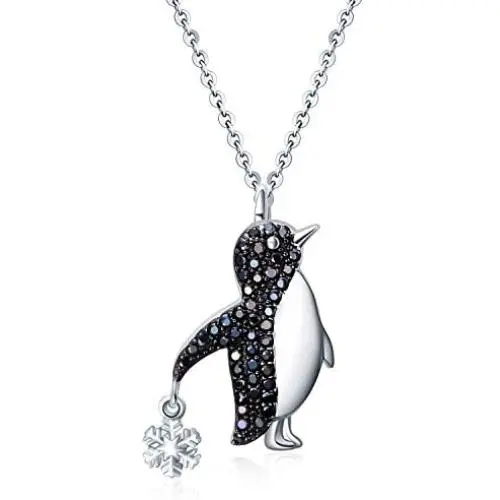 YAFEINI Penguin Gifts Sterling Silver Penguin Necklace Penguin Pendant Jewelry for Women Girls Gifts YAFEINI Penguin Gifts Sterling Silver Penguin Necklace Penguin Pendant Jewelry for Women Girls Gifts