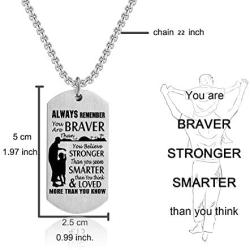VI.SPORT Basketball Sport Player Number 30 Necklace Dog Tag Pendant Inspiring Jewelry You are Brave