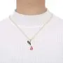 St. Kitts and Nevis Union Flag Pendant Necklaces Gold Color & Stainless Steel Jewelry Ethnic Gifts for Women Men