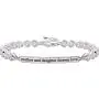 ALOV Jewelry Sterling Silver Mother and Daughter Forever Love Cubic Zirconia Bracelet ALOV Jewelry Sterling Silver Mother and Daughter Forever Love Cubic Zirconia Bracelet