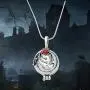 Vervain Charm Necklace Vampire Girl Vampire Fans Gift Halloween Jewelry Vervain Charm Necklace Vampire Girl Vampire Fans Gift Halloween Jewelry