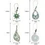 4 Pairs Bohemian Vintage Dangle Earrings Retro Rhinestone Earrings Boho Dangle Drop Earrings for Women Girls (Style C) 4 Pairs Bohemian Vintage Dangle Earrings Retro Rhinestone Earrings Boho Dangle Drop Earrings for Women Girls (Style C)