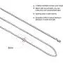 U7 Jewelry 1.2mm Stainless Steel Chain Men Womens Necklace Italy Made Round Snake Chain/Curb/Rolo/Box/Rope Chain Necklaces- Supper Thin & Hypoallergenic, 4 Colors, Length 6.3''-30 Inch, Adjustable