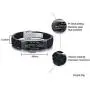 PJ Jewelry to My Son Love Dad Love Mom Courage Inspirational Bracelet Stainless Steel Silicone Adjustable Wristband PJ Jewelry to My Son Love Dad Love Mom Courage Inspirational Bracelet Stainless Steel Silicone Adjustable Wristband