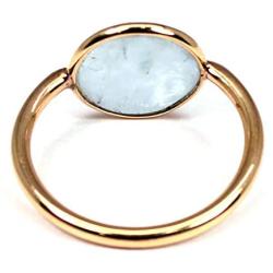 Moonstone 18k Rose Gold Clad Wholesale Gemstone Round Ring (11)