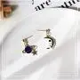 Cosmic Series Saturn Asymmetric Astronaut Drop&Dangle Earrings for Women, Moon Planet Star Earrings for Girls Birthday Graduation Gift