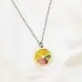 WSNANG Lemon Gift Lemon Slice Earring Cute Fruit Earrings Jewelry Fruit Style Earrings for Women Girls