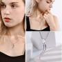 U7 Italian Horn Charm Amulet Necklace Stainless Steel/18K Gold Plated Talisman Italian Jewelry Lucky Pendant, Customizable
