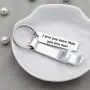 I Love You More Than You Love Beer Keychain Beer Charm Jewelry Gift for Boyfriend Husband(Love Beer KR)