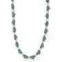 Gem Stone King 18 Inch Simulated Turquoise Howlite and Cultured Freshwater Pearl and Spacers Necklace + Earrings Gem Stone King 18 Inch Simulated Turquoise Howlite and Cultured Freshwater Pearl and Spacers Necklace + Earrings
