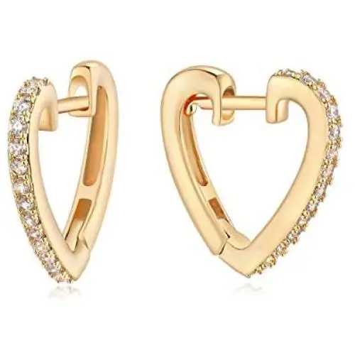 MYEARS Women Gold Huggie Hoop Earrings Ear Stud Cuff Diamond Cubic Zirconia 14K Gold Filled Small Boho Simple Delicate Hypoallergenic Jewelry Gift MYEARS Women Gold Huggie Hoop Earrings Ear Stud Cuff Diamond Cubic Zirconia 14K Gold Filled Small Boho Simple Delicate Hypoallergenic Jewelry Gift