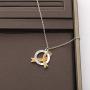LBSBO Childhood Cancer Awareness Ribbon Clip-on Charm/Necklace Childhood Cancer Support Jewelry