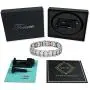 Feraco Magnetic Bracelets for Men Pain Relief Titanium Steel Double Row Strong Magnets Bracelet with Unique Blue Line, Adjustable Bracelet Feraco Magnetic Bracelets for Men Pain Relief Titanium Steel Double Row Strong Magnets Bracelet with Unique Blue Line, Adjustable Bracelet
