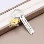 FAADBUK Funny Spongebob Squarepants Keychain Spongebob Lover Gift I Bet You Wish I Had an Off Button Jewelry Squarepants Inspired Gift for Friend Family
