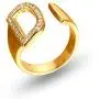 SUNXN Gold Bold Initial Letter Ring Open Alphabet Ring Adjustable for Women Men Teen Girls Statement Rings Party 18K Gold Plated CZ Ring Bands Letter A to Z SUNXN Gold Bold Initial Letter Ring Open Alphabet Ring Adjustable for Women Men Teen Girls Statement Rings Party 18K Gold Plated CZ Ring Bands Letter A to Z