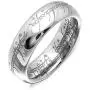 Ginger Lyne Collection 6mm Wide One Ring Stainless Steel Mens or Womens Wedding Band Bridal Fashion Jewelry Gift Idea for him or her Matching Size 5