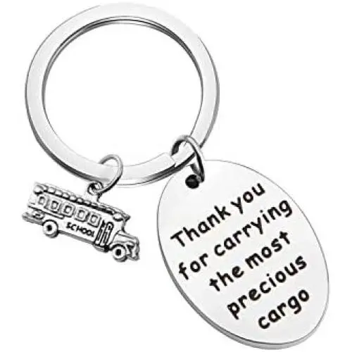 SEIRAA Bus Driver Keychain Retirement Gift for Driver Appreciation Gift School Bus Driver Jewelry SEIRAA Bus Driver Keychain Retirement Gift for Driver Appreciation Gift School Bus Driver Jewelry