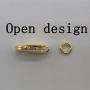 BCQLI Yellow Gold Lobster Claw Clasp Chain Jewelry 0.157×0.394inch,Necklace Bracelet Connection Buckle