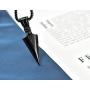 Stainless Steel Hypoallergenic Necklace Black Gold Silver Pendant Necklace for Boys Men Teens