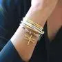 Lizzy James Misty Silver and Gold Charm Bracelet in Gloss Chocolate Leather w Gold Dragonfly Charm Lizzy James Misty Silver and Gold Charm Bracelet in Gloss Chocolate Leather w Gold Dragonfly Charm