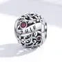 Birthstone Charm 925 Sterling Silver Birthday Charm Love Charm Aniversary Charm for Pandora Charm Bracelet Birthstone Charm 925 Sterling Silver Birthday Charm Love Charm Aniversary Charm for Pandora Charm Bracelet