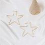 Gold Star Earrings Lightweight Fun Statement Drop Dangle Earrings Charm Jewelry Gift Earrings for Women Girls