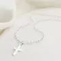 Molly B London Sterling Silver Cross Girls Necklace - Perfect Christening Gift or Holy Communion Jewelry Molly B London Sterling Silver Cross Girls Necklace - Perfect Christening Gift or Holy Communion Jewelry