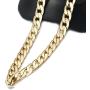 Gold Chain Necklace 9MM 14K Diamond Cut Smooth Cuban Link with a Warranty of A Lifetime USA Made!