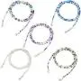 Glaring 4-6 Pack Face Mask Lanyard Chain Strap Colorful Beads Chain Holder for Women Kids Comfortable Around The Neck Glaring 4-6 Pack Face Mask Lanyard Chain Strap Colorful Beads Chain Holder for Women Kids Comfortable Around The Neck