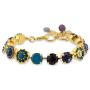 Mariana Jewelry Peacock Bracelet, Gold Plated with Crystal, Nature Collection MAR-B-4045_1 2139 YG
