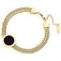 Jertom 14K Gold Plated Cuff Bangle Bracelet for Women and Girls, Auto Spring Clasp Closure, Charm Link Chain Wrist Bracelet Jertom 14K Gold Plated Cuff Bangle Bracelet for Women and Girls, Auto Spring Clasp Closure, Charm Link Chain Wrist Bracelet