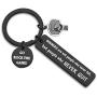 MAOFAED Basketball Keychain Basketbal Lover Gift Winners are People Who Never Quit Gift for Basketball Player
