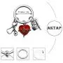 AKTAP Nurse Gifts Nurse Graduation Gift Nurse Charm Key Chain Stethoscope Charm Jewelry Heartbeat Keychain Medical Student Gift Gift for Doctor Nurse Paramedic AKTAP Nurse Gifts Nurse Graduation Gift Nurse Charm Key Chain Stethoscope Charm Jewelry Heartbeat Keychain Medical Student Gift Gift for Doctor Nurse Paramedic