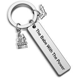 G-Ahora Labyrinth Movie Inspired Keychain The Babe with The Power Labyrinth Fans Gifts(Baby with Power)