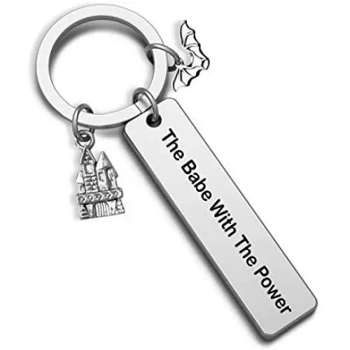 G-Ahora Labyrinth Movie Inspired Keychain The Babe with The Power Labyrinth Fans Gifts(Baby with Power)