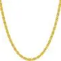 Lifetime Jewelry 3mm Scroll Chain Necklace for Women and Men 24k Real Gold Plated Lifetime Jewelry 3mm Scroll Chain Necklace for Women and Men 24k Real Gold Plated