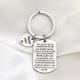 WSNANG Mother in Law Gift Future Mother Gift I Am Blessed to Have You in My Life Mother in Law Keychain Thank You Gift Wedding Gift