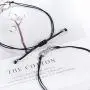 Lanqueen 2pcs Long Distance Friendship Bracelets for Best Friends Women Girls Gift