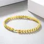 E 18K Gold Plated Bangles Bracelets for Women, Cubic Zirconia, Jewelry Gifts E 18K Gold Plated Bangles Bracelets for Women, Cubic Zirconia, Jewelry Gifts