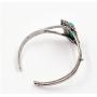 Cafurty 2015 New Arrival Movie Twilight Bella Bangle Vintage Silver Plated Natural Turquoise Alloy Bracelet For Women