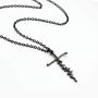 QIHOO Faith Cross Necklace for Women & Men– Delicate Cross Pendant Necklace Religious Jewelry
