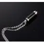 PJ Stainless Steel Bullet Capsule Container Cremation Ashes Urn Pendant Keepsake Memorial Necklace PJ Stainless Steel Bullet Capsule Container Cremation Ashes Urn Pendant Keepsake Memorial Necklace