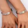 KUIYAI I Love You I Know Couple Fork Cuff Bracelet Star War Christmas Valentines Day Gift KUIYAI I Love You I Know Couple Fork Cuff Bracelet Star War Christmas Valentines Day Gift