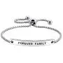 Forever Family Sentimental Message Faith Mantra Cuff Bangle Pretty Bracelet for Loved Ones Forever Family Sentimental Message Faith Mantra Cuff Bangle Pretty Bracelet for Loved Ones