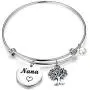 BEKECH Nana Bracelet Grandma Nana Charm Expandable Wire Bangle Nana Jewelry Grandmother Gift for Family Nana BEKECH Nana Bracelet Grandma Nana Charm Expandable Wire Bangle Nana Jewelry Grandmother Gift for Family Nana