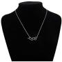 KUIYAI Estrogen Molecule Necklace Female Symbol Necklace Gift for Women