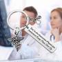 PENQI Physicians Assistant Keychain PA Graduation Gift Youre an Awesome Physician Assistant Keep That Shit Up Keychain Medical Assistant Jewelry for Physicians Assistant
