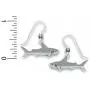 Whimsical Grey Shark Earrings Made in the USA by Sienna Sky 1712 Whimsical Grey Shark Earrings Made in the USA by Sienna Sky 1712